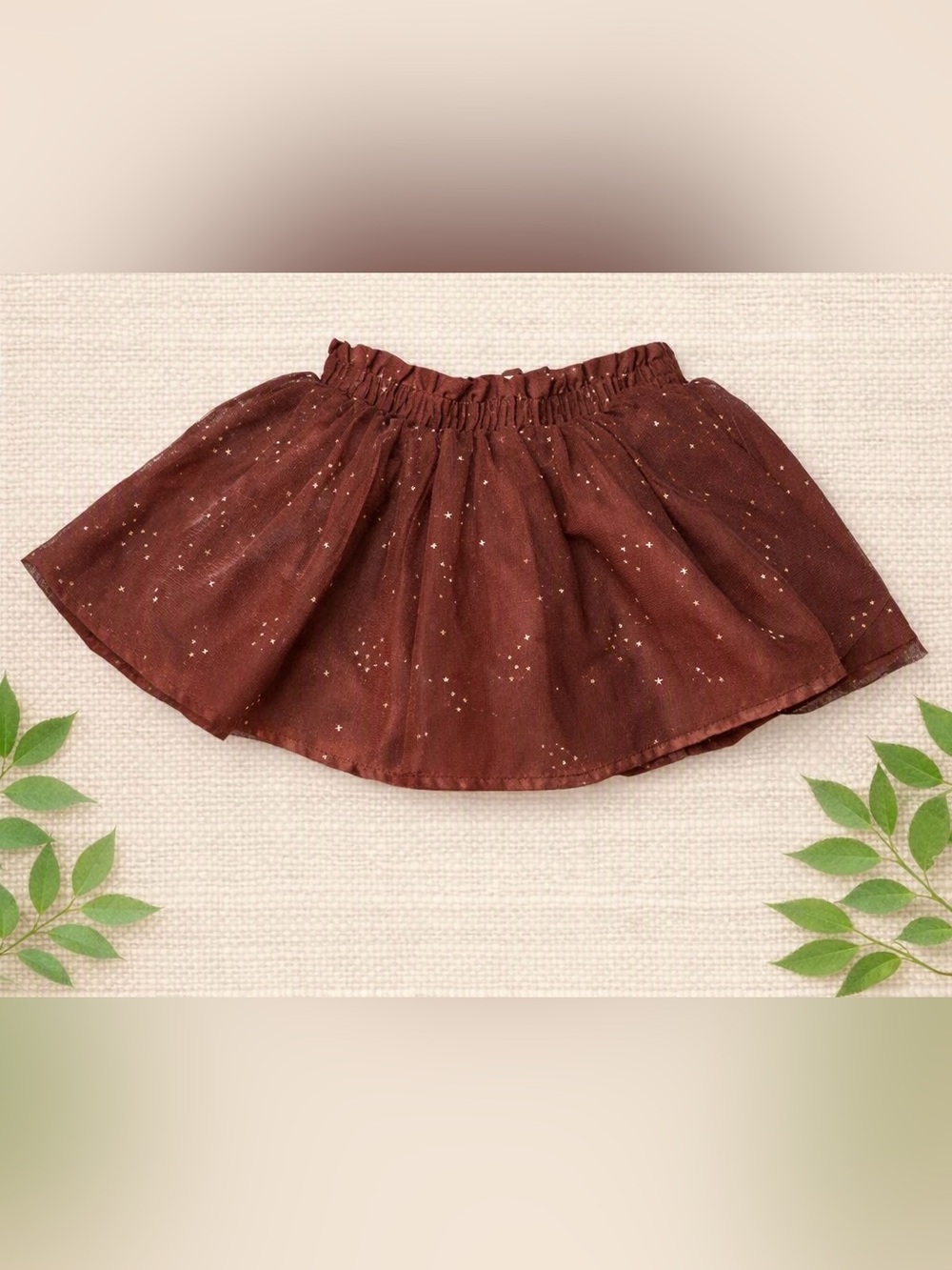 🍂 Old Navy Star‑Speckled Skirt (18–24M)